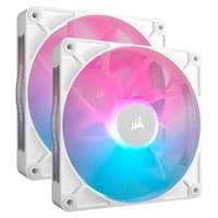 Kit com 2 Ventoinhas Corsair iCUE LINK RX140 RGB White, 140mm, Branco - CO-9051024-WW 2