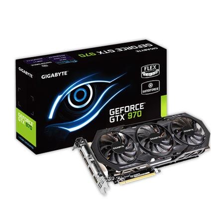 Placa de Vídeo VGA GigaByte GeForce GTX 970 4GB GDDR5 256