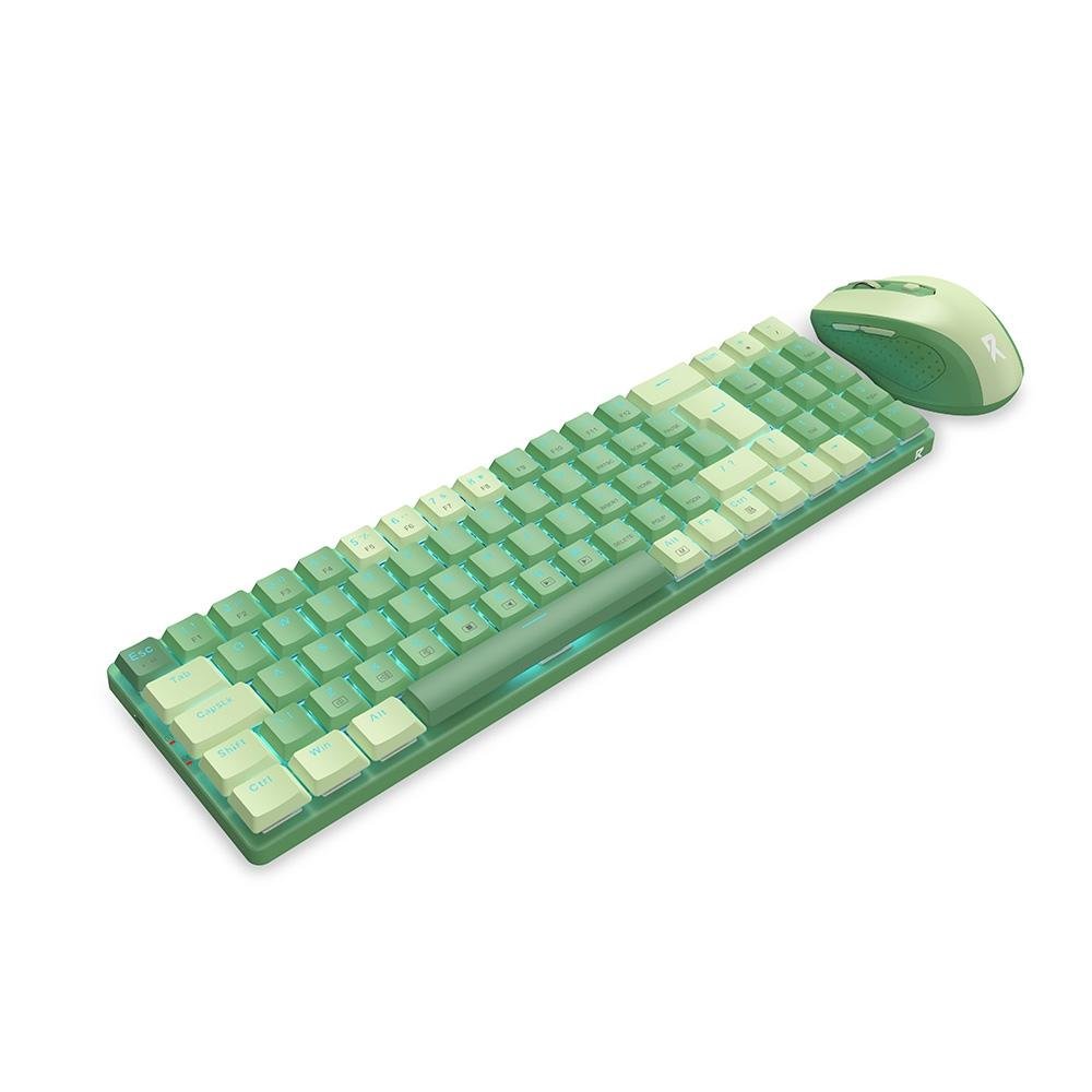 Imagem 2 de 2 do produto Kit Teclado e Mouse Redragon, USB, ABNT2, Verde - BS-8772
