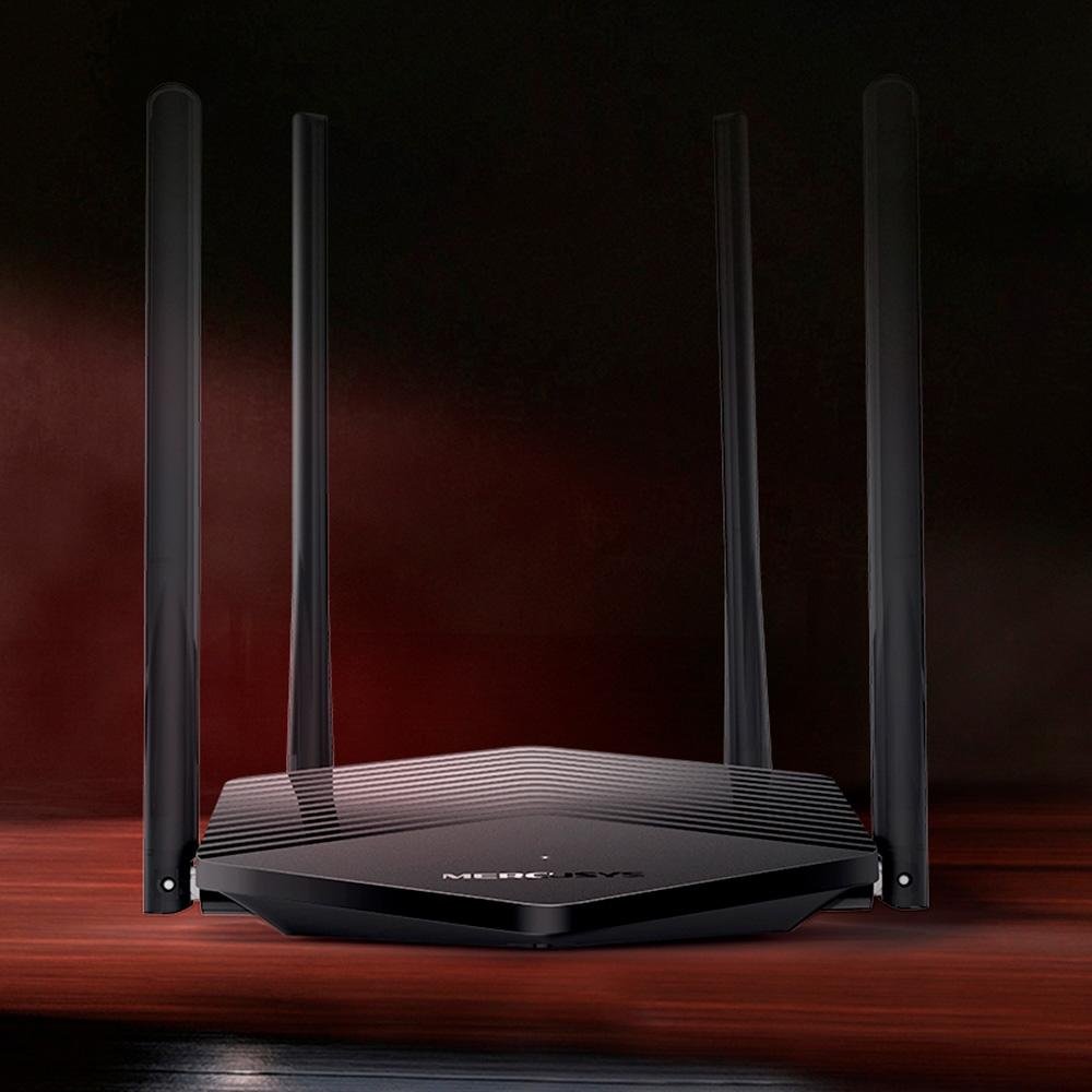 Roteador Wireless TP-Link Mercusys MR60X, Gigabit-Ethernet, AX 1500, Quad Band, 4 Antenas - MR60X(BR) - view 5