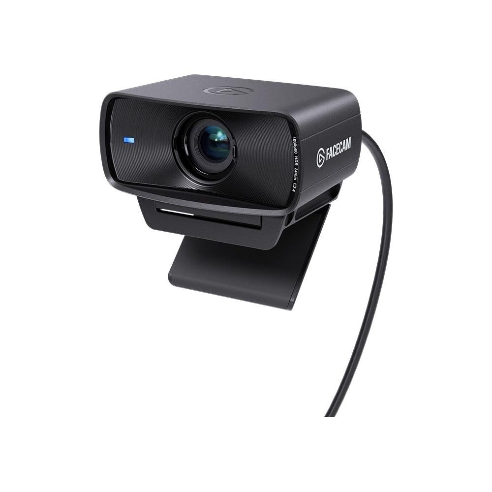 elgato FACE CAM フルHDウェブカメラ Webcam Elgato Facecam, Full HD, 1080P, USB, Black, 10WAA9901