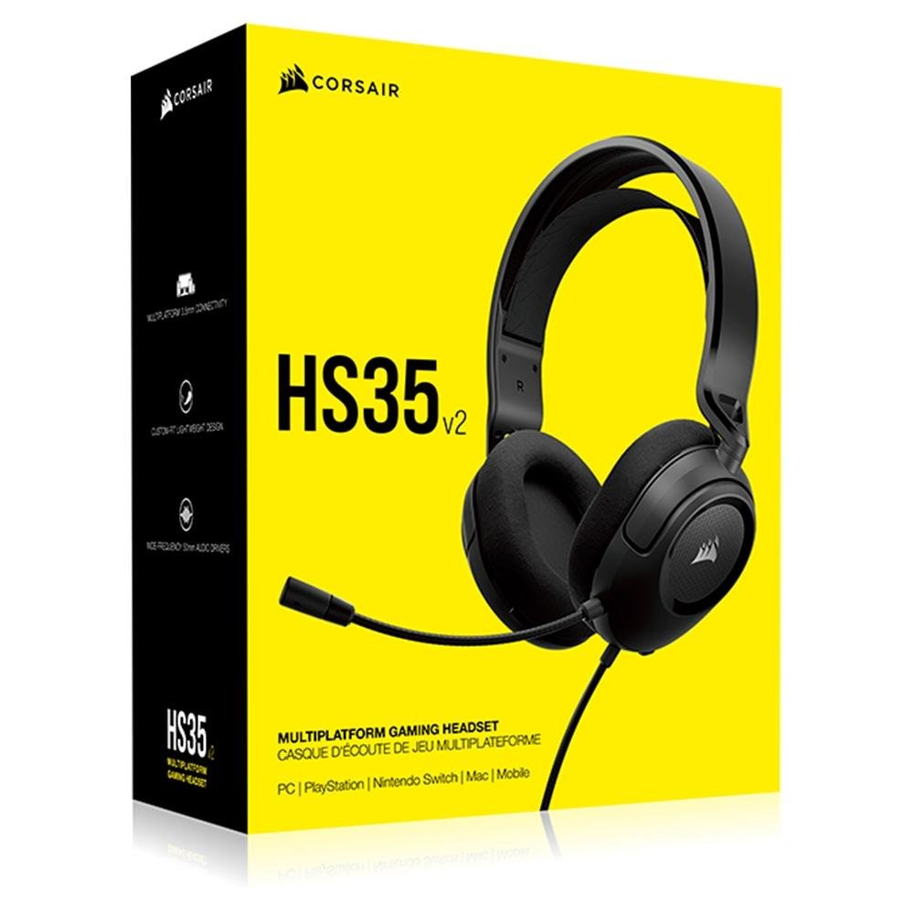 Headset Gamer ( Balão.info) V2, Neodímio de 50mm, Com Microfone, Para PC, Mac, Consoles e Celulares, Preto - CA-( Balão.info)-NA - foto 9