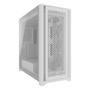 Gabinete Gamer Corsair 5000D AIRFLOW CORE Tempered Glass Mid-Tower, Branco - CC-9011262-WW