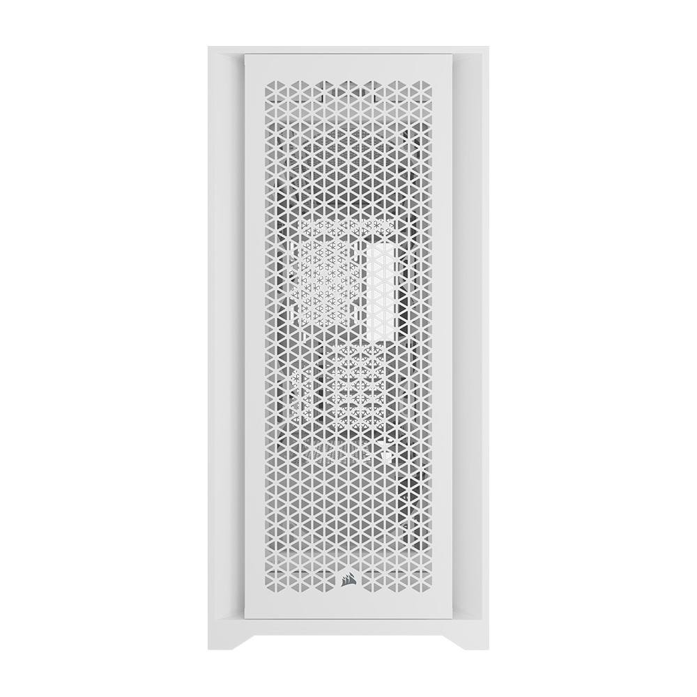Gabinete Gamer Corsair 5000D AIRFLOW CORE Tempered Glass Mid-Tower, Branco - CC-9011262-WW Gabinete Gamer Corsair 5000D AIRFLOW CORE Tempered Glass Mid-Tower, Branco - CC-9011262-WW