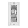 Gabinete Gamer Corsair 5000D AIRFLOW CORE Tempered Glass Mid-Tower, Branco - CC-9011262-WW