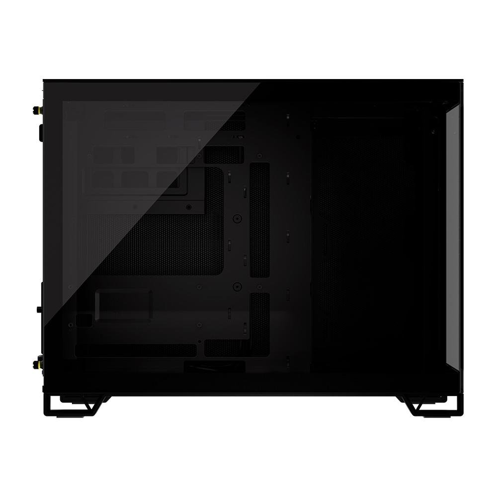 Imagem 8 de 9 do produto Gabinete Gamer Corsair 2500X, Mini-Tower, M-ATX, Frente e Lateral em Vidro Temperado, Sem FANs, Preto - CC-9011265-WW