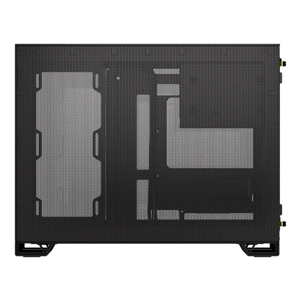 Imagem 9 de 9 do produto Gabinete Gamer Corsair 2500X, Mini-Tower, M-ATX, Frente e Lateral em Vidro Temperado, Sem FANs, Preto - CC-9011265-WW