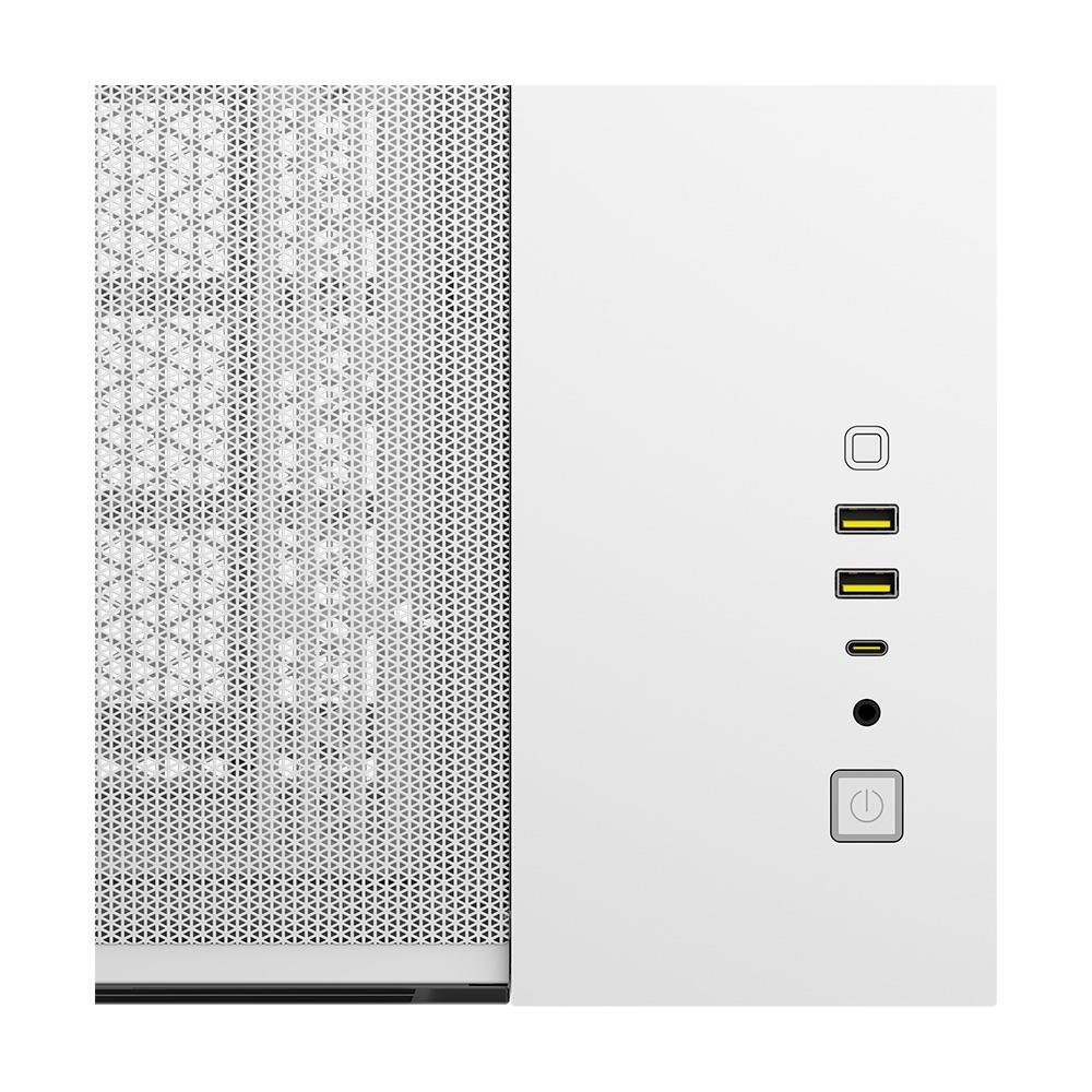 Gabinete Gamer ( Balão.info) 2500X LINK Mid-Tower, M-ATX, Vidro temperado, 2x FANs, Branco - CC-( Balão.info)-WW - view 12