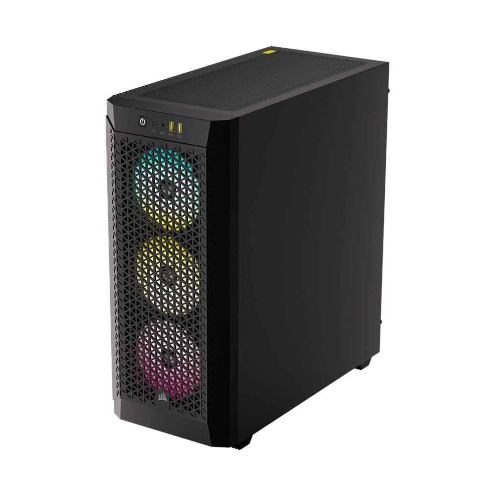 Gabinete Gamer Corsair 480T RGB, Mid-Tower, ATX, Lateral em Vidro Temperado, 3 Ventoinhas AR120 RGB, Preto - CC-9011272-WW - view 3