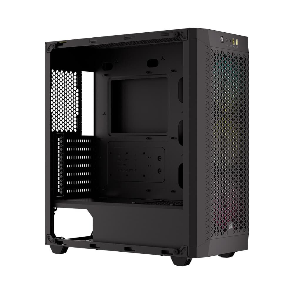 Gabinete Gamer Corsair 480T RGB, Mid-Tower, ATX, Lateral em Vidro Temperado, 3 Ventoinhas AR120 RGB, Preto - CC-9011272-WW - view 8