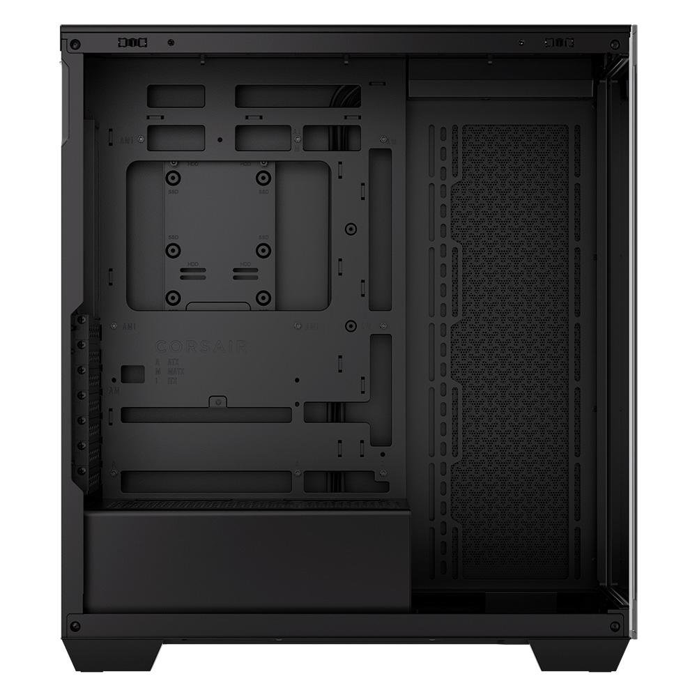 Gabinete Gamer ( Balão.info) 3500X Mid Tower, E-ATX, Frontal e Lateral em Video Temperado, Sem FANs, Preto - CC-( Balão.info)-WW - view 8
