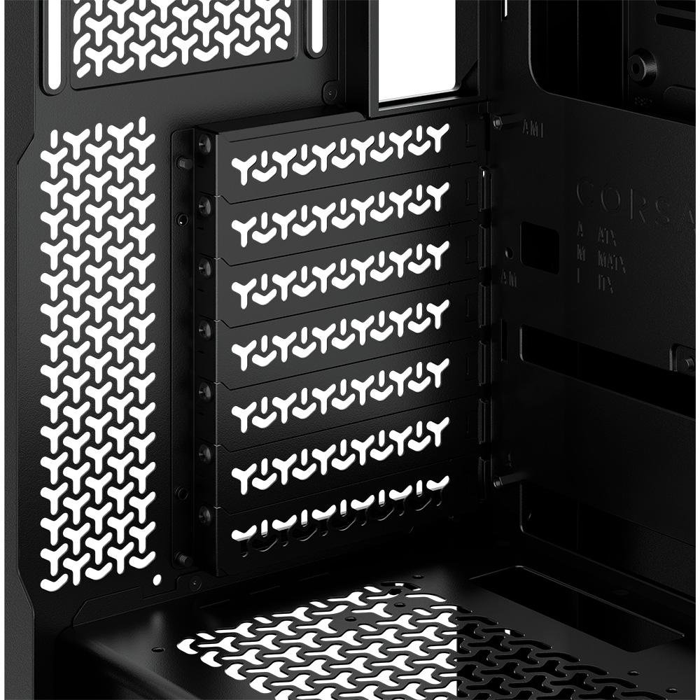 Imagem 14 de 16 do produto Gabinete Gamer Corsair 3500X Mid Tower, E-ATX, Frontal e Lateral em Video Temperado, Sem FANs, Preto - CC-9011276-WW