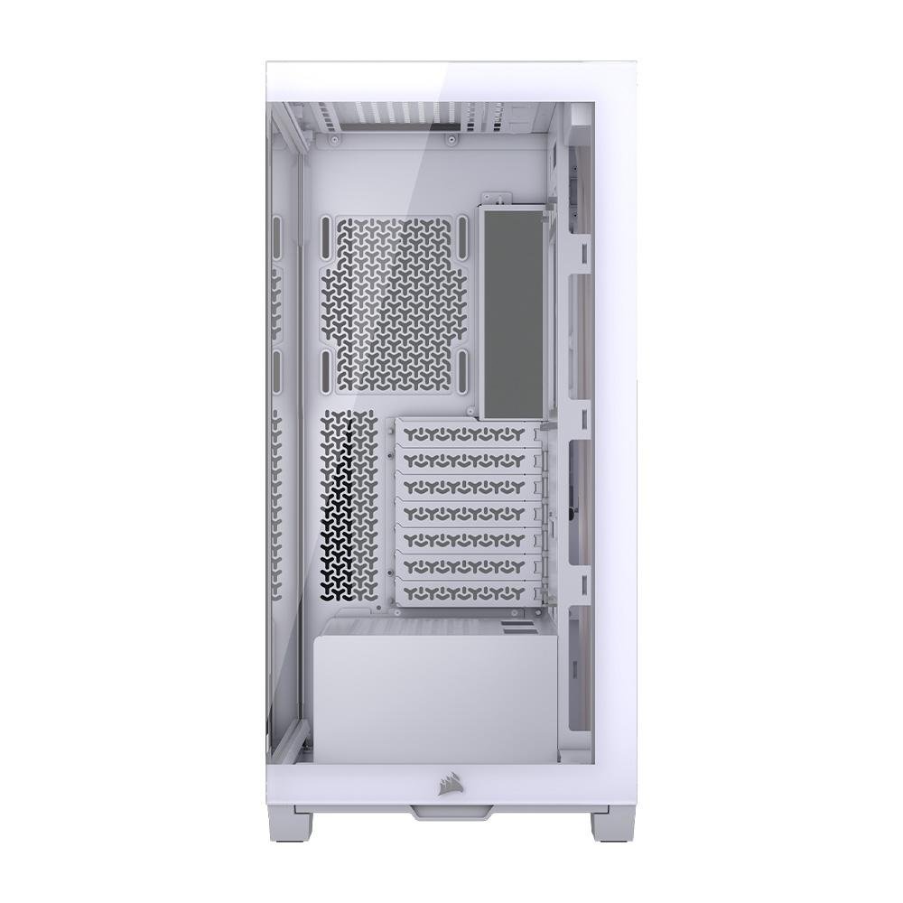 Gabinete Gamer ( Balão.info) 3500X Mid-Tower, E-ATX, Frontal e Lateral em Video Temperado, Sem FANs, Branco - CC-( Balão.info)-WW - view 6