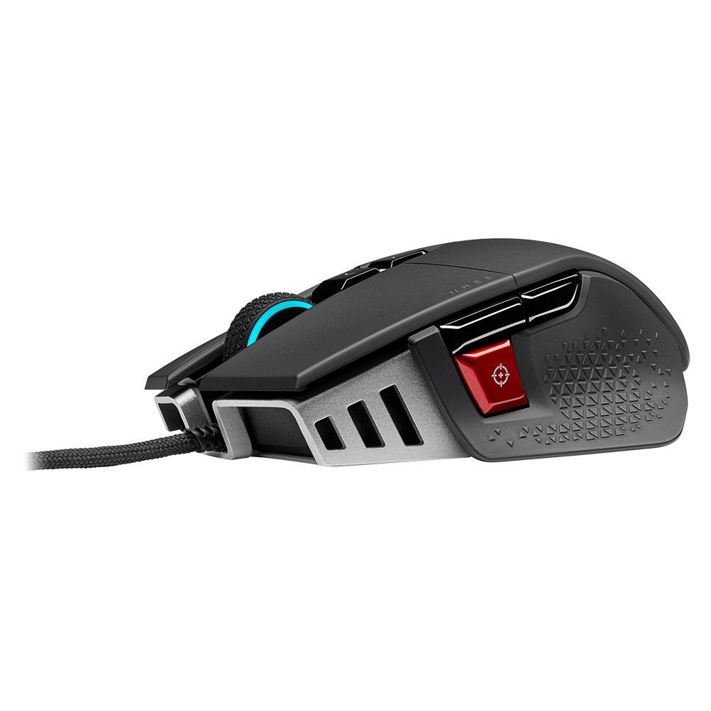 Imagem 4 de 12 do produto Mouse Gamer Corsair M65 Ultra, RGB LED, 26000 DPI, 8 Botões, Optical, Preto - CH-9309411-NA2
