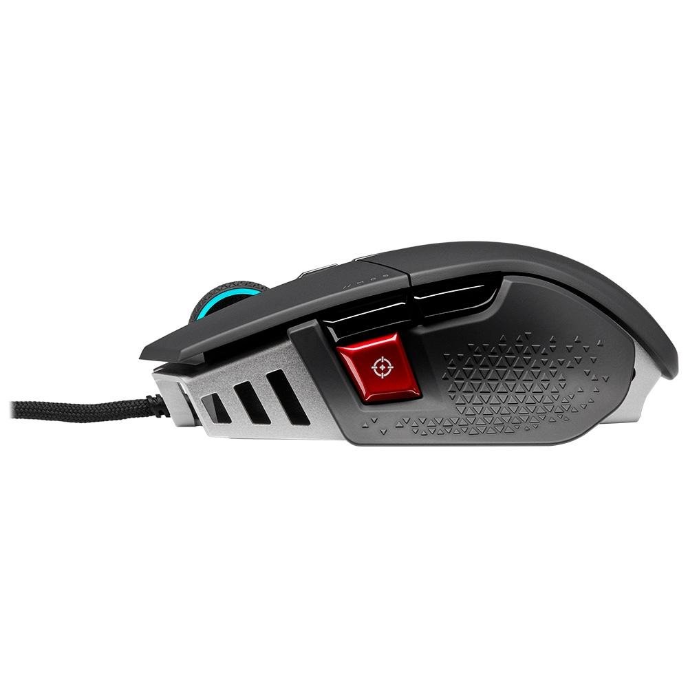 Imagem 6 de 12 do produto Mouse Gamer Corsair M65 Ultra, RGB LED, 26000 DPI, 8 Botões, Optical, Preto - CH-9309411-NA2