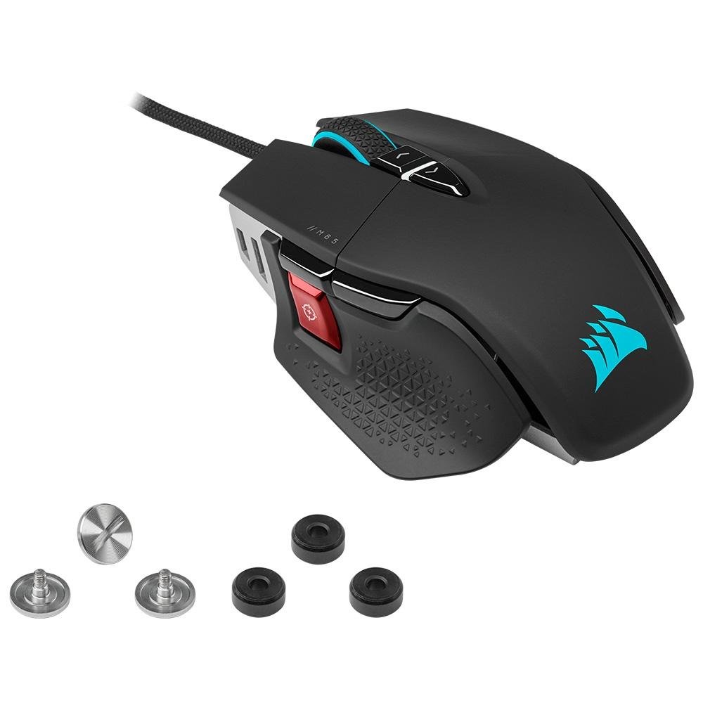 Imagem 11 de 12 do produto Mouse Gamer Corsair M65 Ultra, RGB LED, 26000 DPI, 8 Botões, Optical, Preto - CH-9309411-NA2