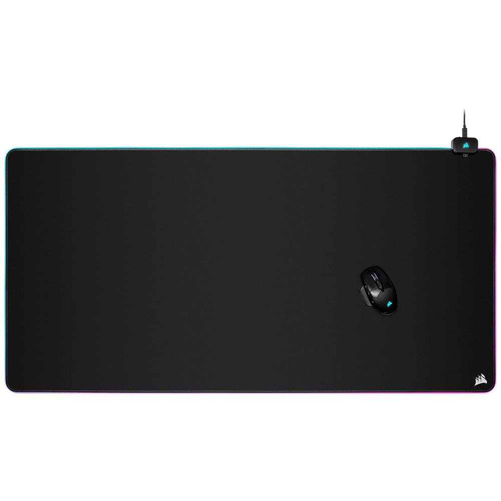 Imagem 7 de 11 do produto Mousepad Gamer Corsair MM700 3XL, RGB iCUE, Preto - CH-9417080-WW