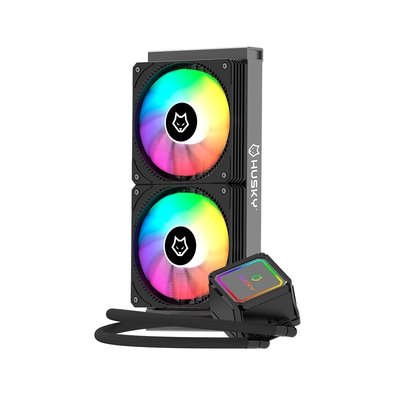 Water Cooler Husky Freezy, Iluminação ARGB, 240mm, AMD e Intel, Preto - HWT200PT