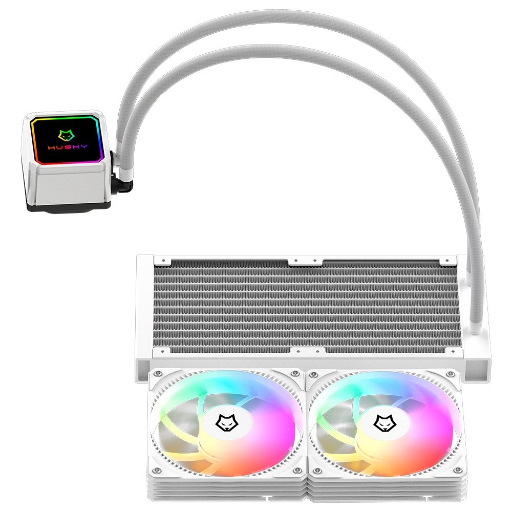 Water Cooler Balão.info Freezy, ARGB, 240mm, AMD e Intel, Branco - HWT200BR - view 4