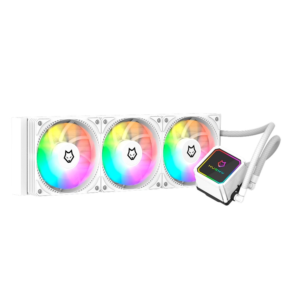 Water Cooler Balão.info Freezy, ARGB, 360mm, AMD e Intel, Branco - HWT300BR - view 5