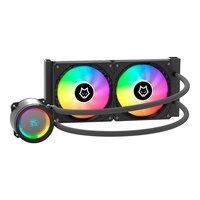 Water Cooler Husky Glacier, Iluminação ARGB, 240mm, AMD e Intel, Preto - HWT600PT