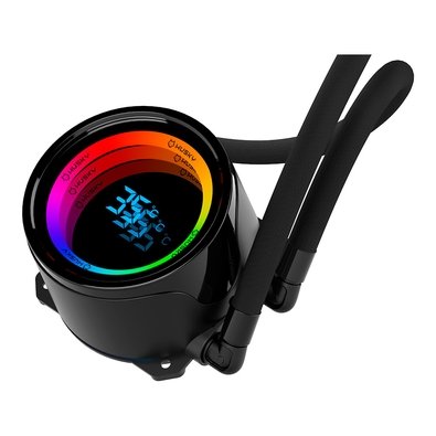 Water Cooler Husky Glacier, Iluminação ARGB, 240mm, AMD e Intel, Preto - HWT600PT