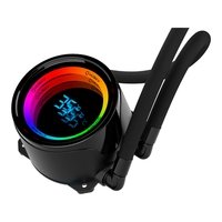 Water Cooler Husky Glacier, Iluminação ARGB, 240mm, AMD e Intel, Preto - HWT600PT