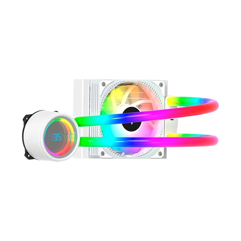 Imagem 4 de 11 do produto Water Cooler Husky Icy Comet, Iluminação ARGB, 120mm, AMD e Intel, Branco - HWT550BR
