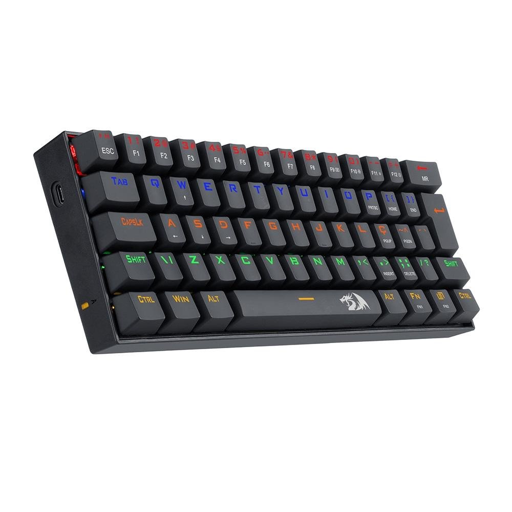 Teclado Mecânico Gamer ( Balão.info) Lakshmi, Rainbow, Switch Black, ( Balão.info), Preto - K606R (PT-BLACK - foto 6