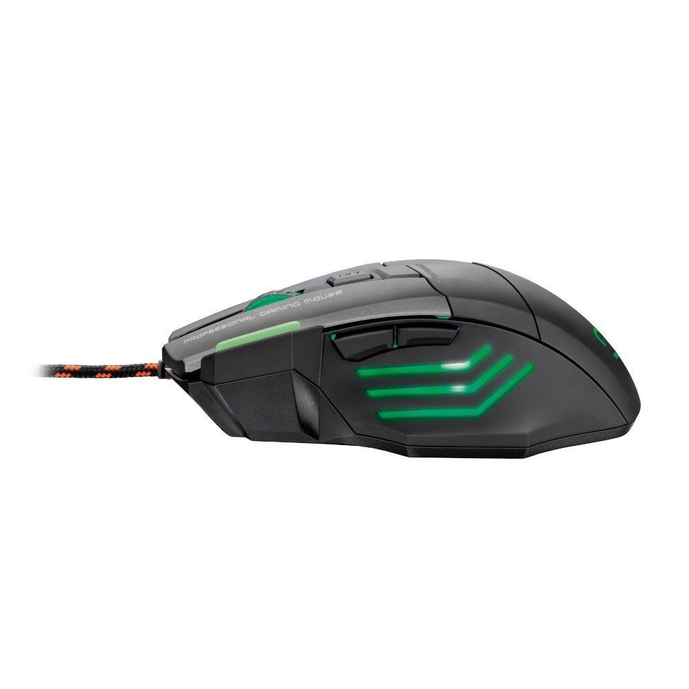 Kit Gamer Warrior - Mouse LED + Mousepad Control, Pequeno - MO207