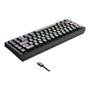 Teclado Mecânico Gamer Rise Mode GM1 Pro Black, ARGB, Mini (65%), Switch Outemu Red, USB-C, Preto - RM-TCM-GM1P-BRED