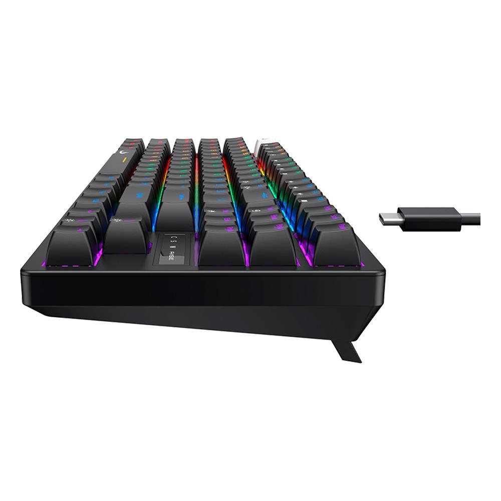 Teclado Mecânico Gamer RGB Rise Mode| KaBuM!