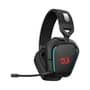 Headset Gamer Sem Fio Redragon Mira 7.1, Bluetooth e 2.4GHz, RGB, Preto - H868