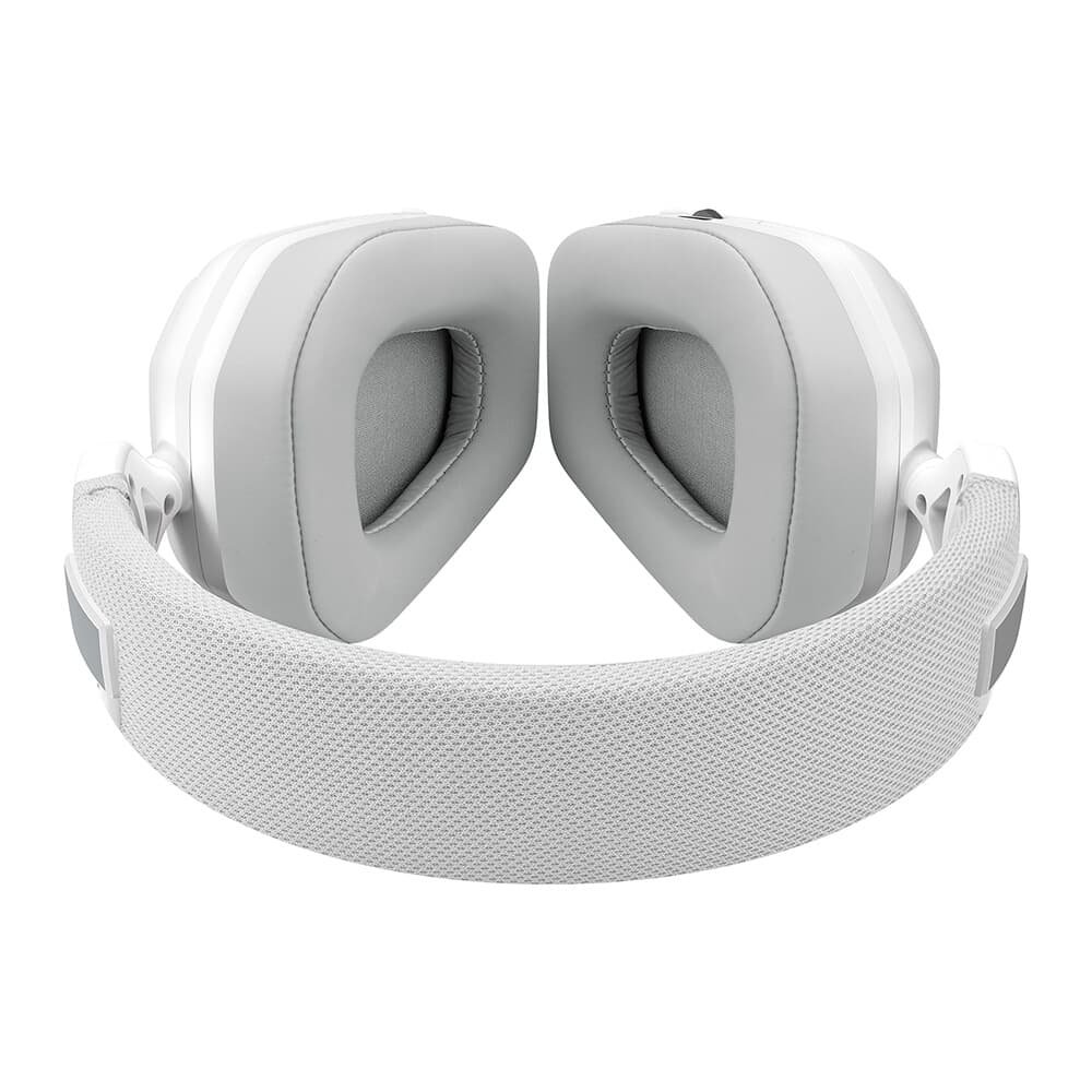 Headset Gamer Sem Fio Redragon Mira 7.1, Bluetooth e 2.4GHz, Setup White, Branco - H868W
