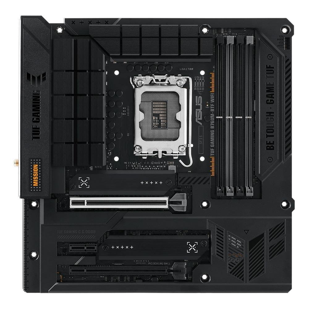 マザーボード B760M-BTF WIFI D4 + Trident Z RGB 8x4 Placa Mãe ASUS TUF GAMING B760M-BTF WIFI | KaBuM!