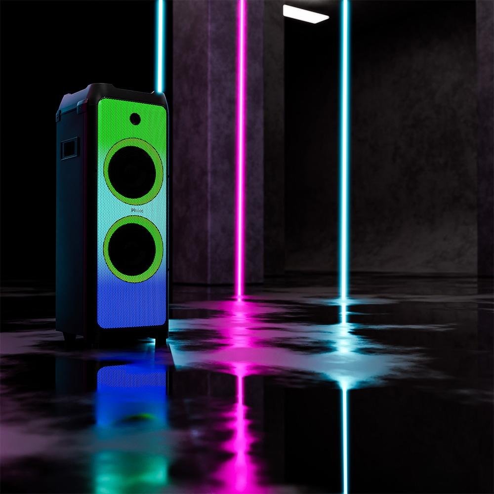 Caixa de Som DJ Philco PCX32000 Extreme, 2400W RMS, Bluetooth, Show de Luzes, Preto - PCX32000 - view 8