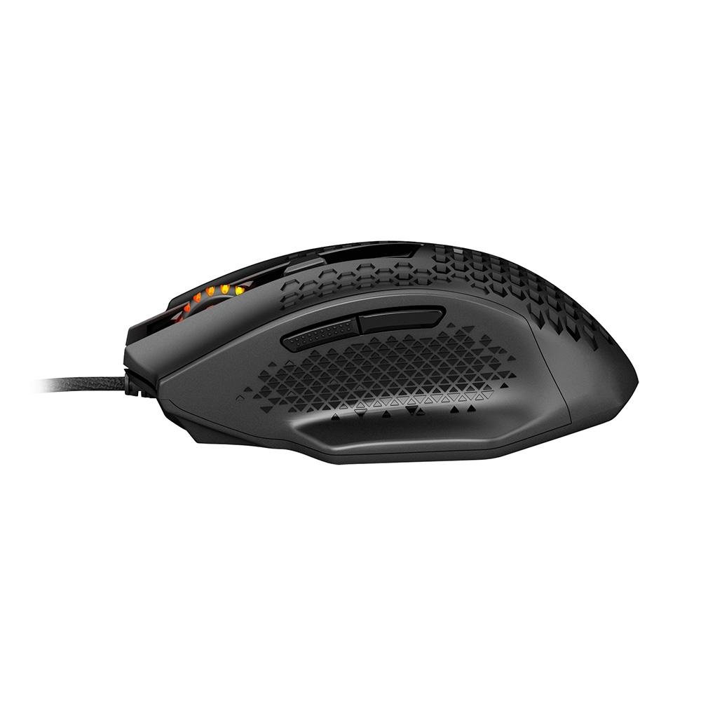 Imagem 6 de 7 do produto Mouse Gamer Redragon Bomber, 12400 DPI, 6 Botões, Preto - M722