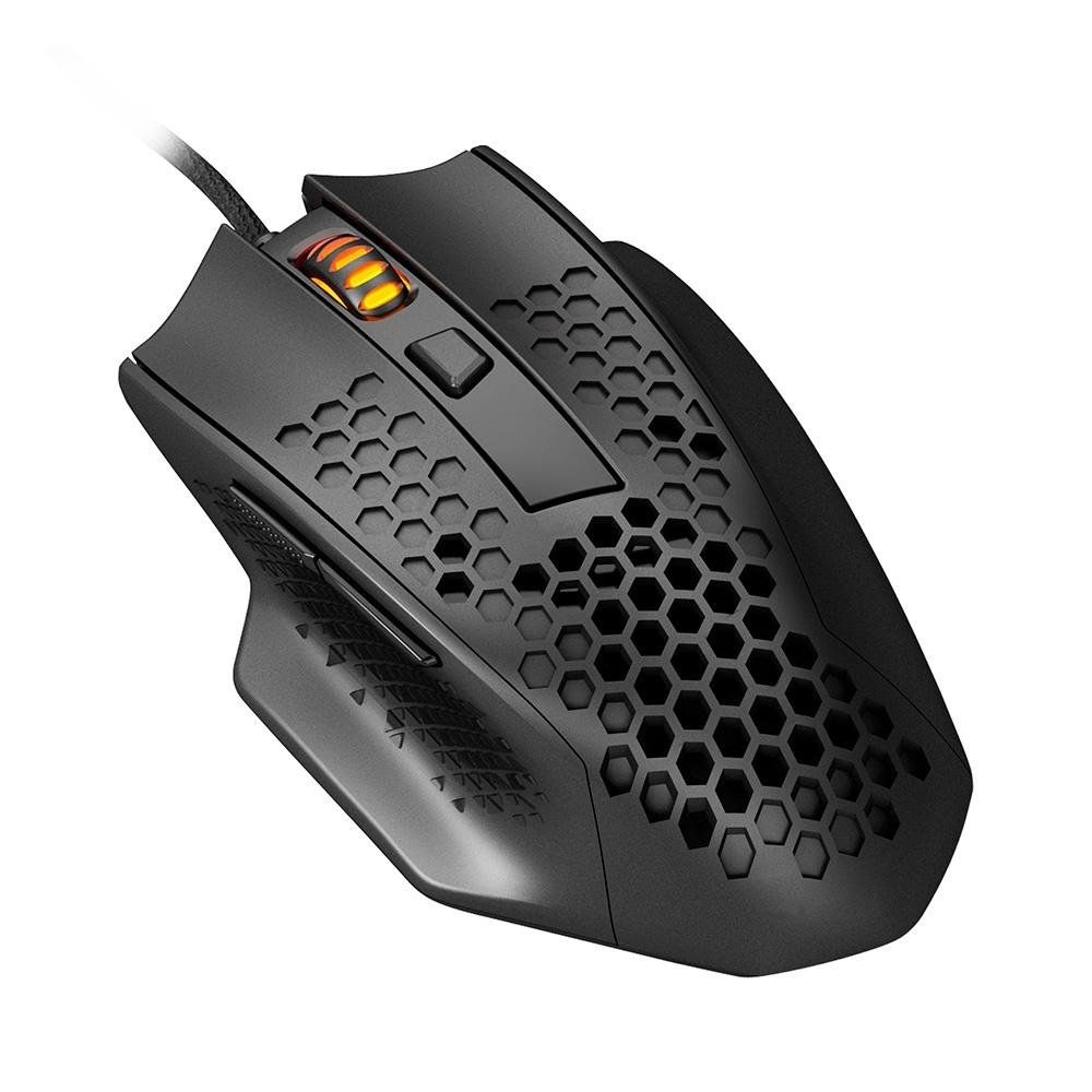 Imagem 5 de 7 do produto Mouse Gamer Redragon Bomber, 12400 DPI, 6 Botões, Preto - M722