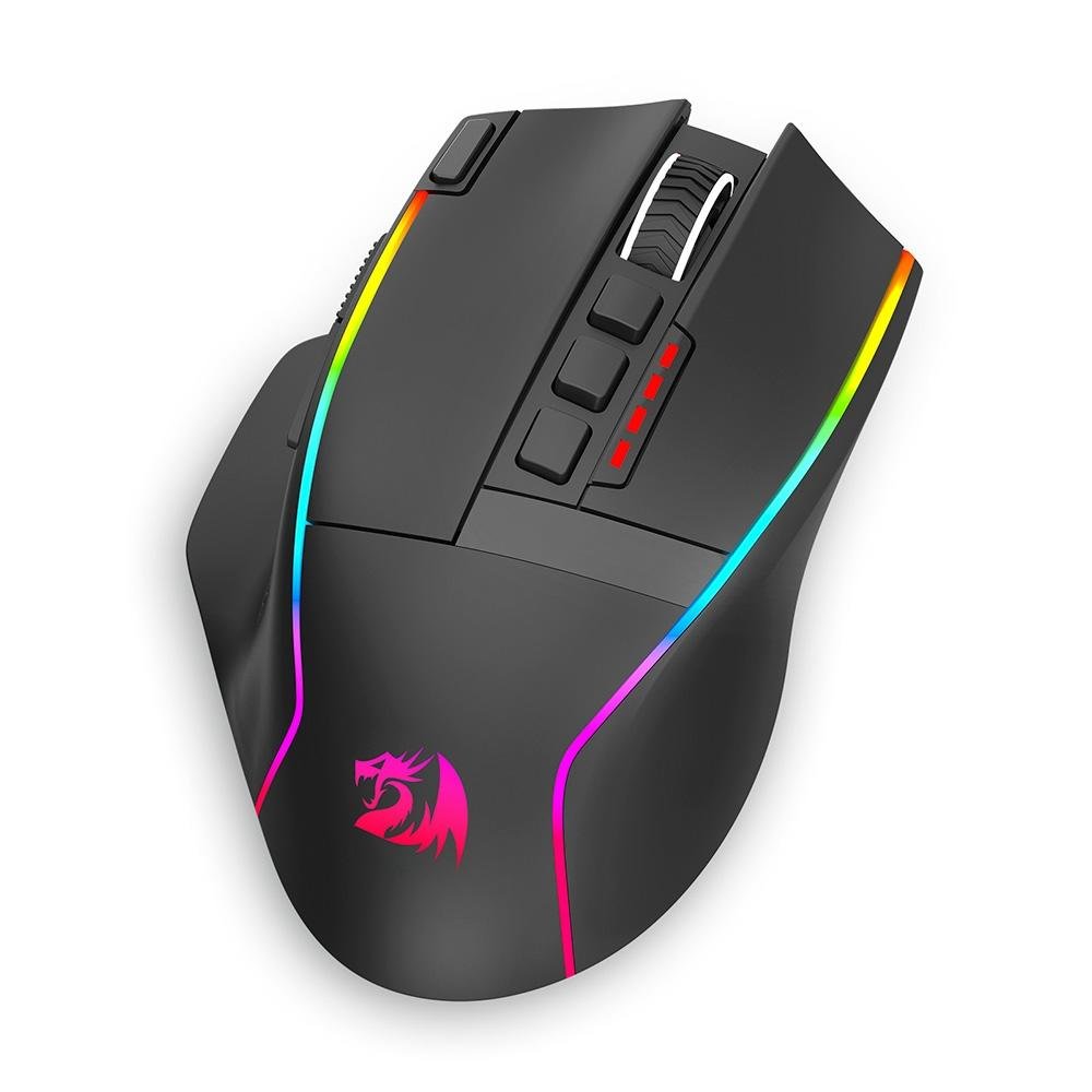 Mouse Gamer ( Balão.info) Swain, RGB, ( Balão.info) DPI, 9 Botões, Preto - M915RGB-WL - foto 5