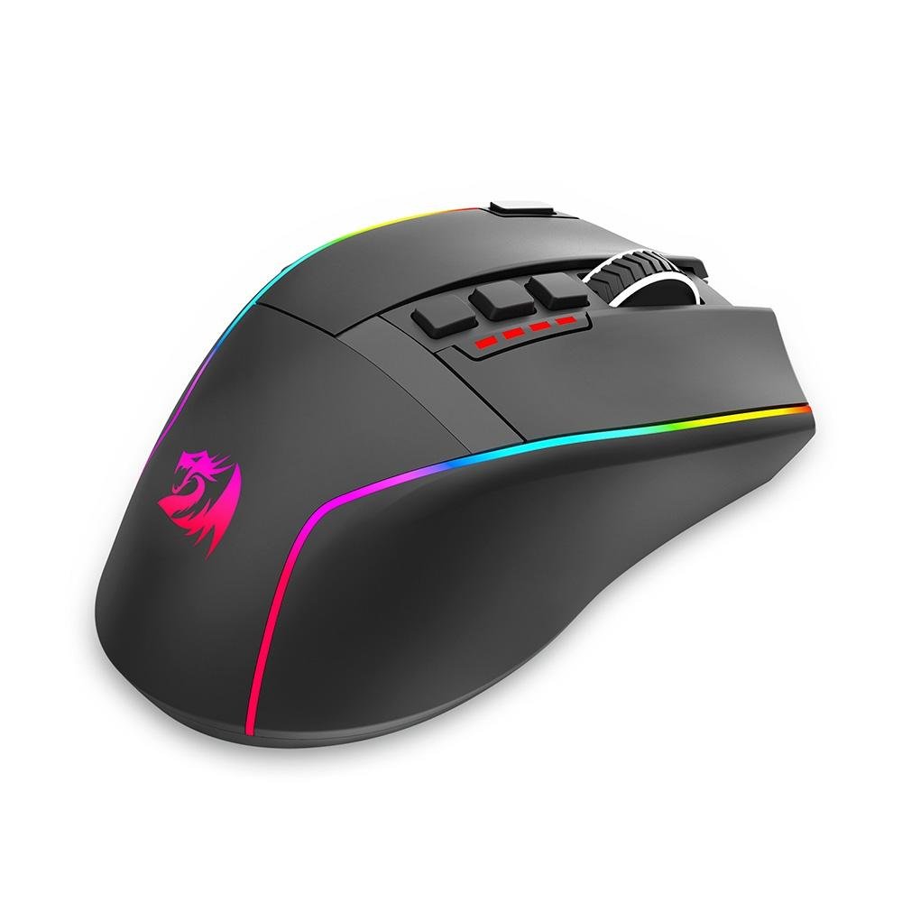 Mouse Gamer ( Balão.info) Swain, RGB, ( Balão.info) DPI, 9 Botões, Preto - M915RGB-WL - foto 6