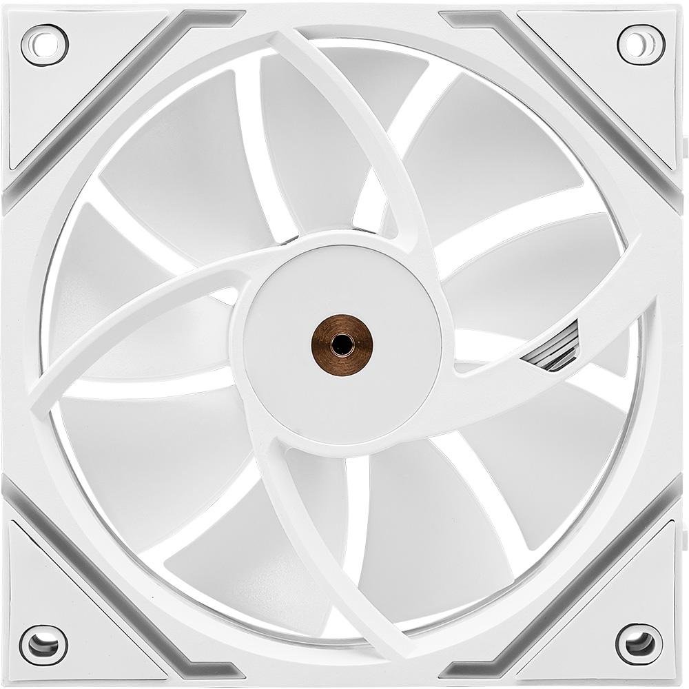 Imagem 6 de 7 do produto Kit Com 3 Ventoinhas MSI MPG EZ120 ARGB 120mm, Magnetico, Branco - MPG EZ120 ARGB WHITE-3W