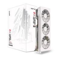 Kabum Placa de Vídeo RX 7800 XT Magnetic Air Gaming Graphics Card with XFX Qicksilver White AMD Radeon, 16GB GDDR6, Freesync - RX-78TMAIRW9 image