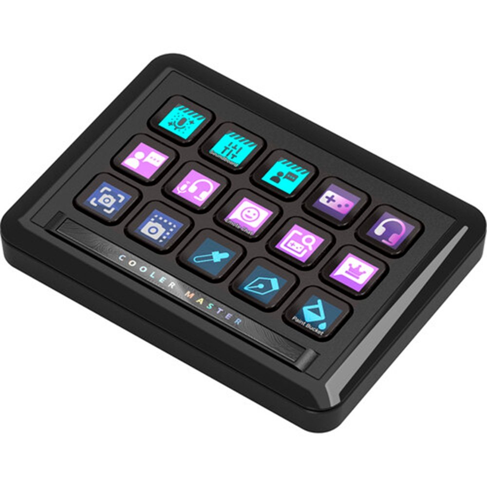 MasterHub Cooler Master Controladora Modular (Kit Inicial), RGB, Módulos de Áudio, Teclado e Navegação Inclusos - Preto - MHSK13AA00 - view 2