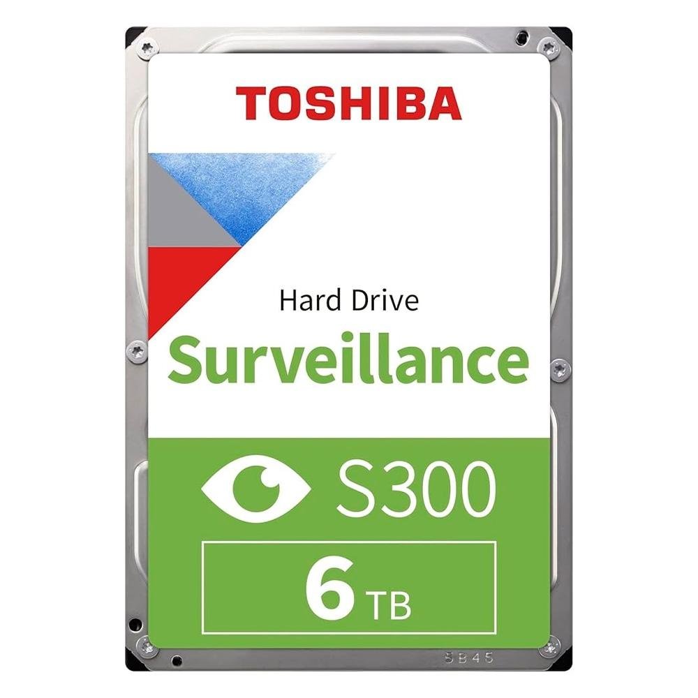 HD Toshiba Surveillance S300, 6TB, 5400 RPM, SATA - HDWT860UZSVA HD Toshiba Surveillance S300, 6TB, 5400 RPM, SATA - HDWT860UZSVA