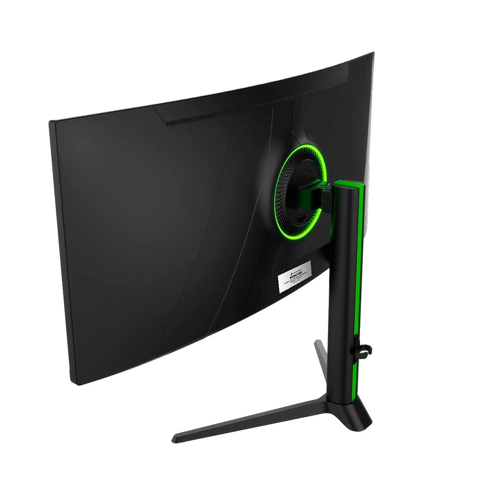 "Monitor Gamer Curvo Rise Mode Elite 34"", QHD, 165Hz, 1ms, VA, FreeSync, HDR 400, Preto, DisplayPort e HDMI, sRGB 110%, Ajuste altura - RM-MOG-34C1652K-B" - view 4