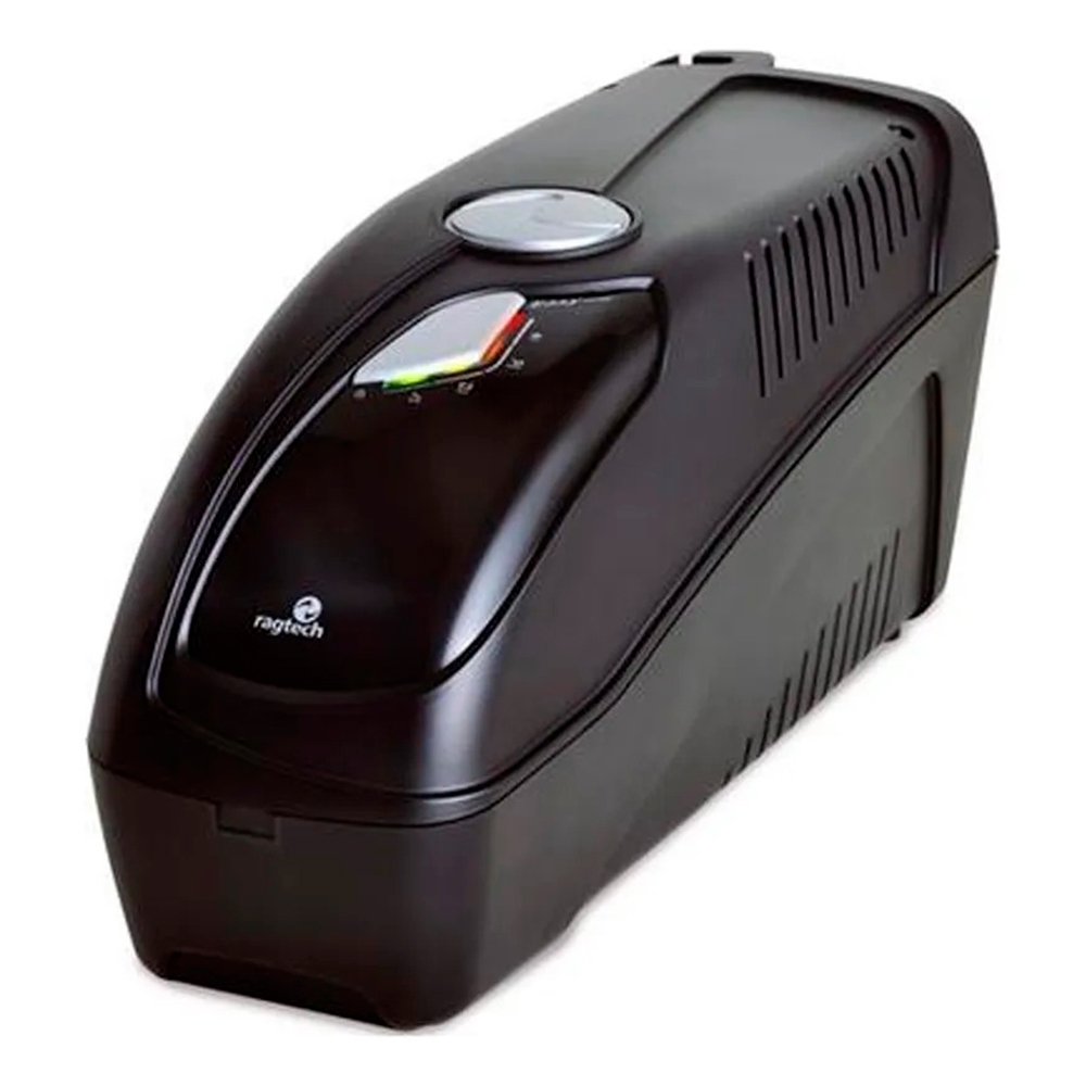 Nobreak Ragtech Senoidal NEP 1200VA, USB, Bivolt Aut, Saida 115V, 6 Tomadas, 1 Bateria - 4162 - view 2