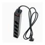 Filtro de Linha DPS IClamper, 5 Conexões, Preto - 23459