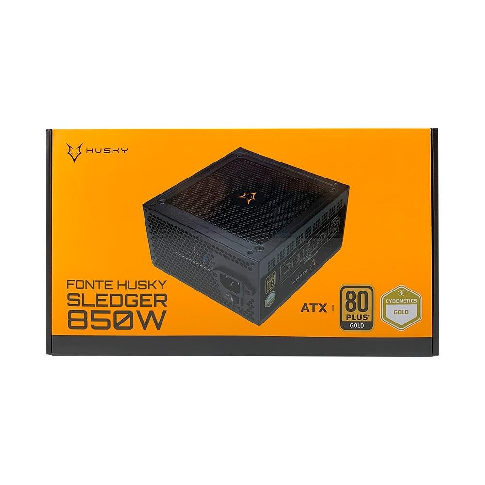 Fonte Husky Sledger 850W, 80 Plus Gold, Cybenetics Gold, PFC Ativo, Full Modular, Bivolt - HFN850PT - view 9