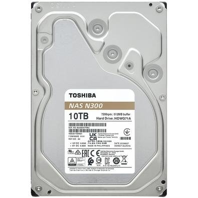 HD Toshiba N300, 10TB, 7200 RPM | KaBuM!