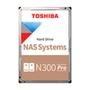 HD Toshiba N300 PRO, NAS, 4TB, 3.5', Cache 512MB, 7200RPM, SATA - HDWG740XZSTD